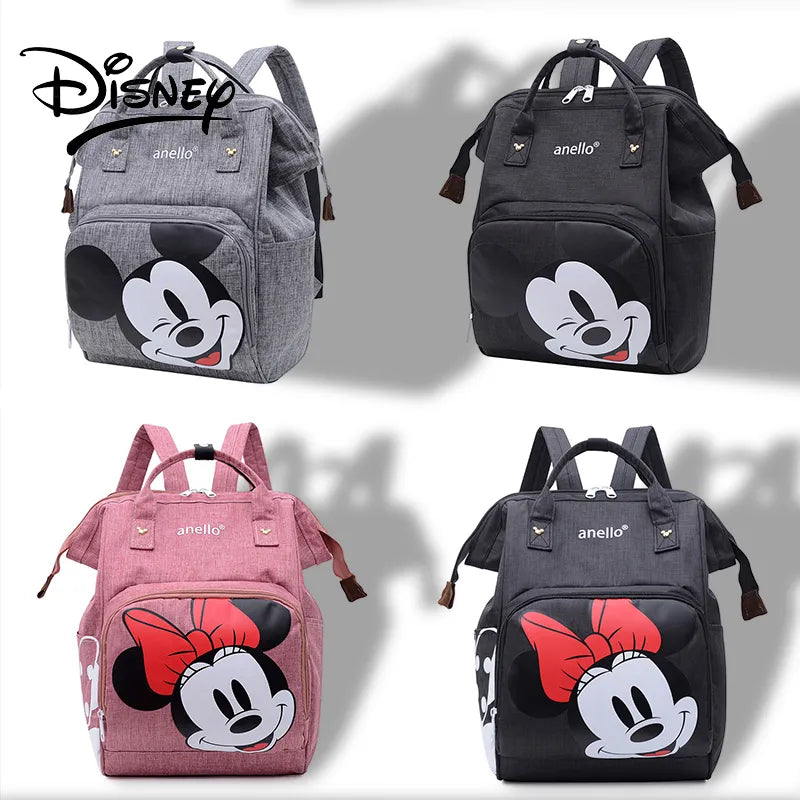 DISNEY MICKEY MOUSE AND MINNIE MOUSE DIAPER BAG