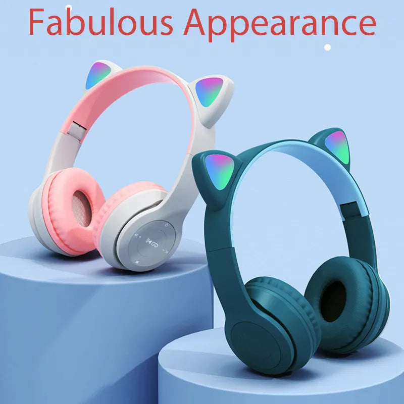 CAT EAR WIRELESS HEADPHONES