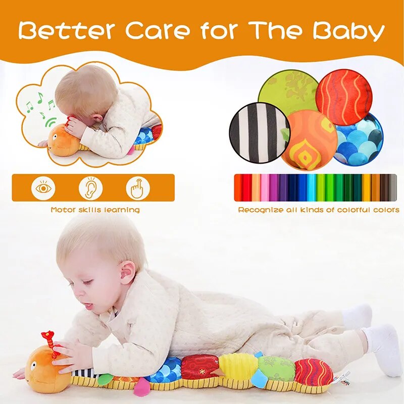 BABY RATTLE MUSICAL CATEPILLAR