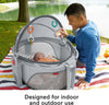 PORTABLE BASSINET WITH TOYS