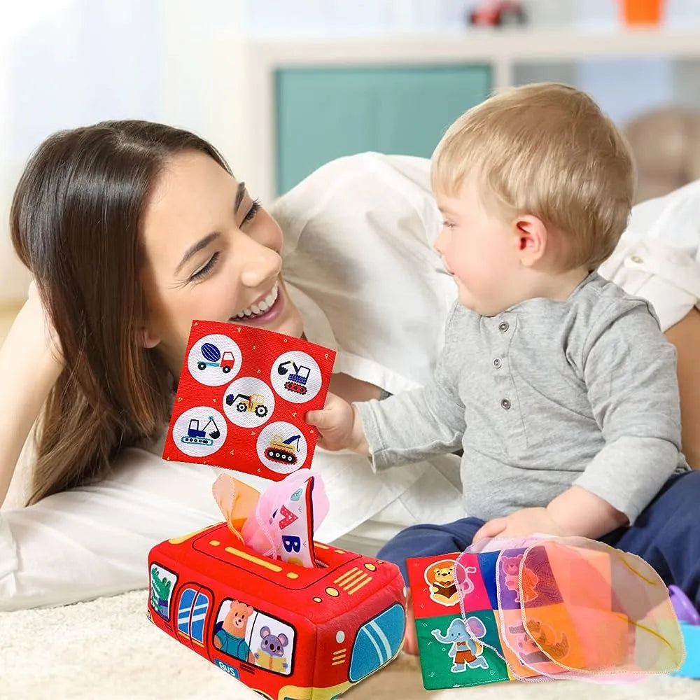 TISSUE BOX SENSORY TOY