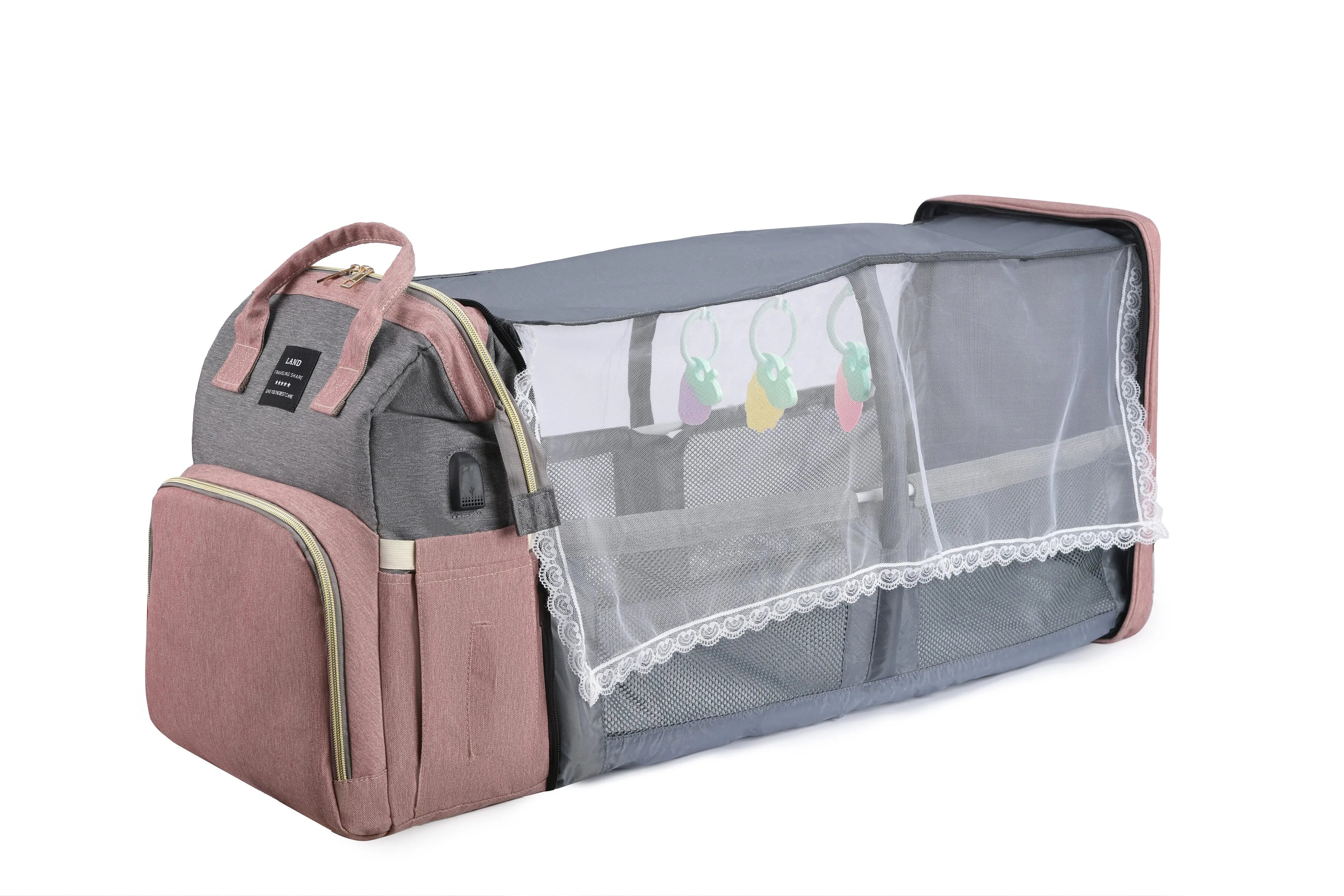 BABY DIAPER BAG WITH USB PORT