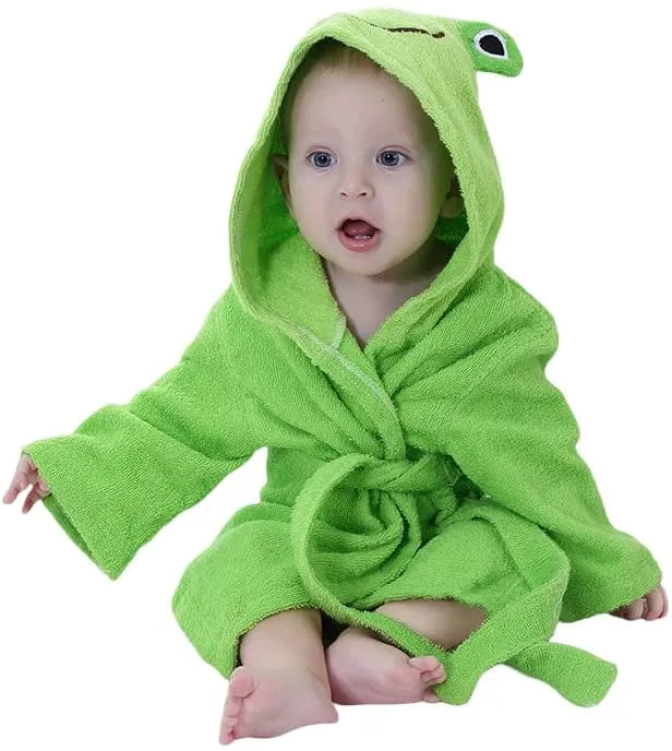 ANIMAL HOODED BATH ROBES