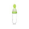 BABY FOOD SQUEEZE BOTTLE WITH SPOON