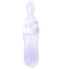 BABY FOOD SQUEEZE BOTTLE WITH SPOON