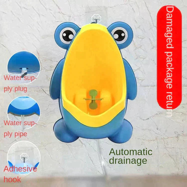 WALL-MOUNTED TOILET PEE TRAINER