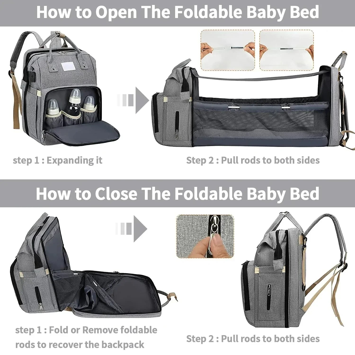 BABY DIAPER BAG