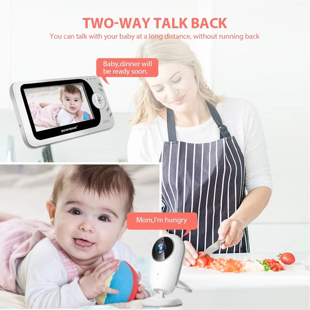 WIRELESS VIDEO BABY MONITOR